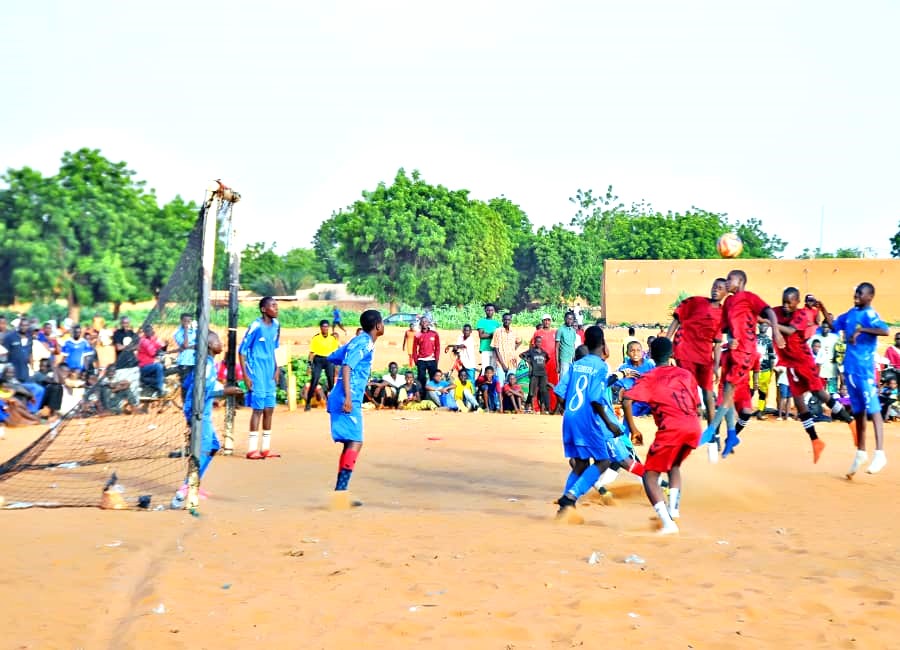 MATCH-2 8ième Edition du Tournoi des Grandes Vacances TGV CHILDRENS OF TENERE : ONZE-PRO remporte la coupe face à GUERRIER FC